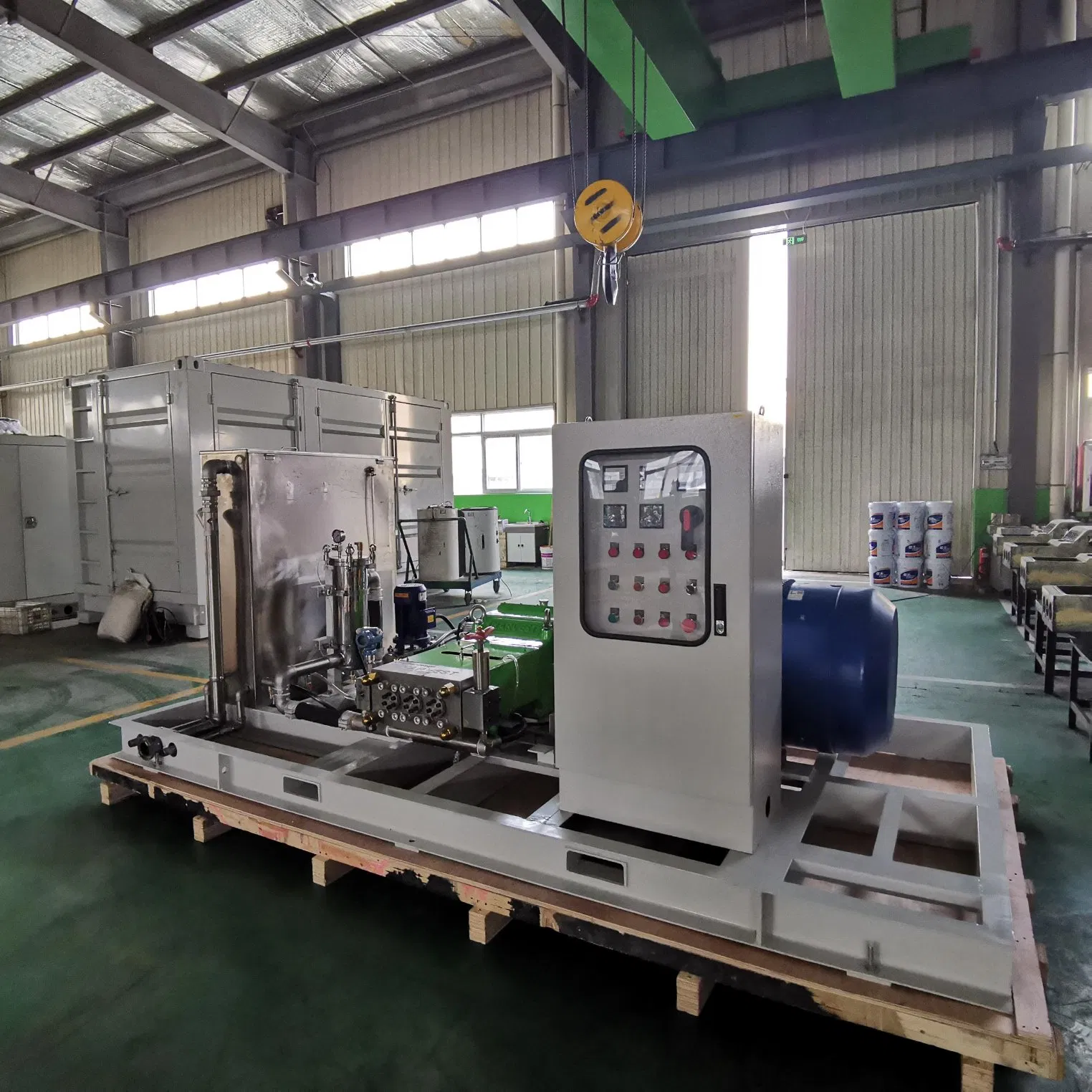 26825psi High Pressure Cleaning Equipment for Heat Exchanger and Pipe Descaling