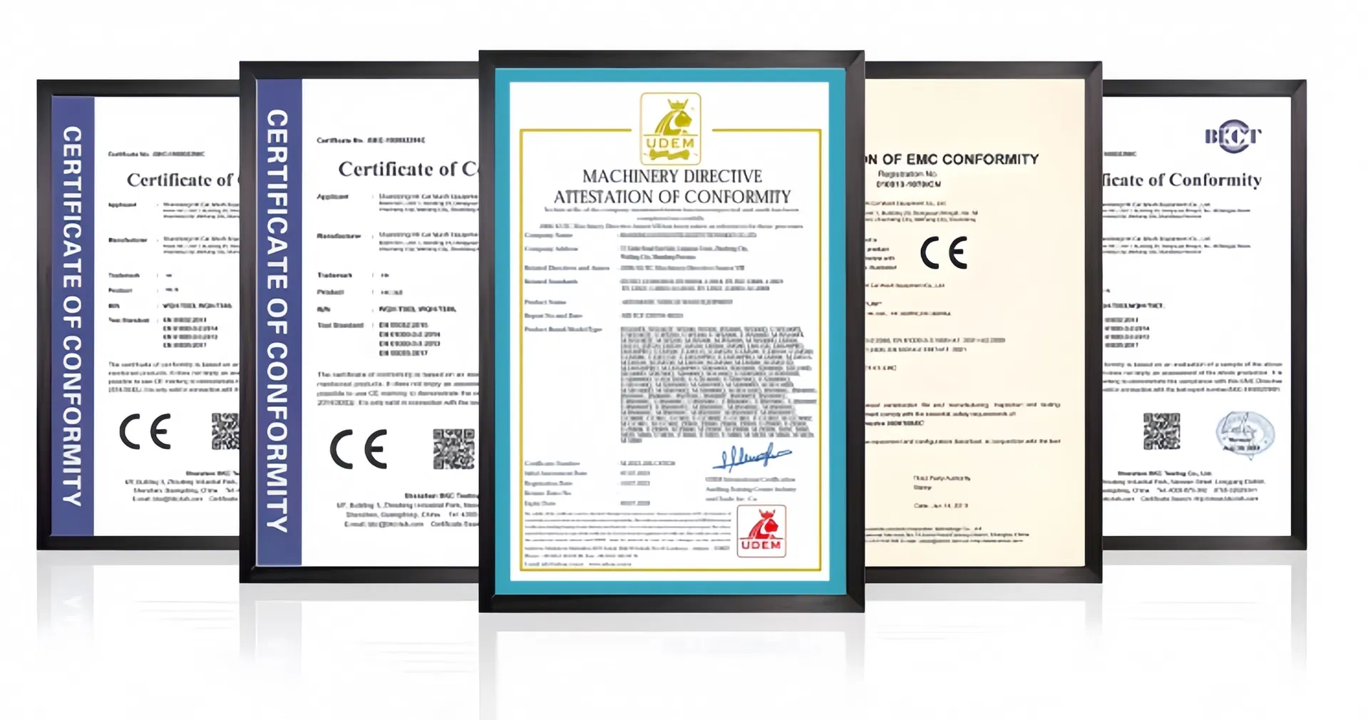 Certificates