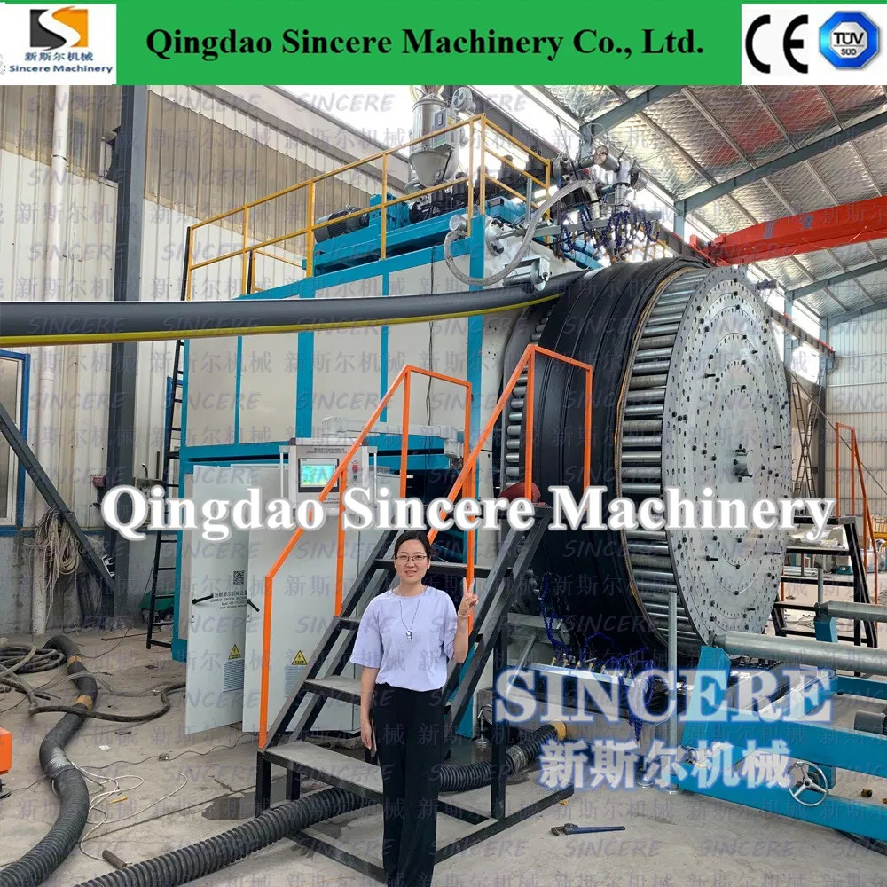 HDPE Culvert Pipe Production Equipment DN1600 DN2000