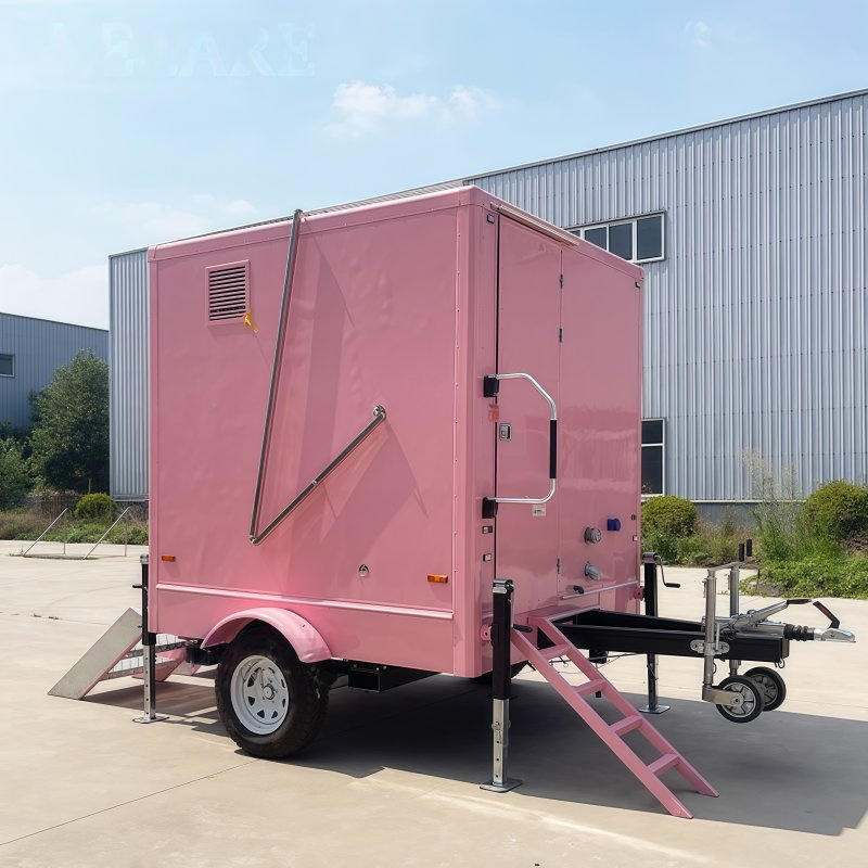 Wholesale Outdoor Portable Bathroom Units with Mobile Toilets Trailer for Camping Adventures