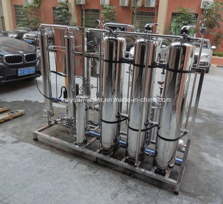500 Liter Per Hour Electrodeionization EDI Demineralized Deionized Water Purification System for Surface Cleaning, Industrial Boiler
