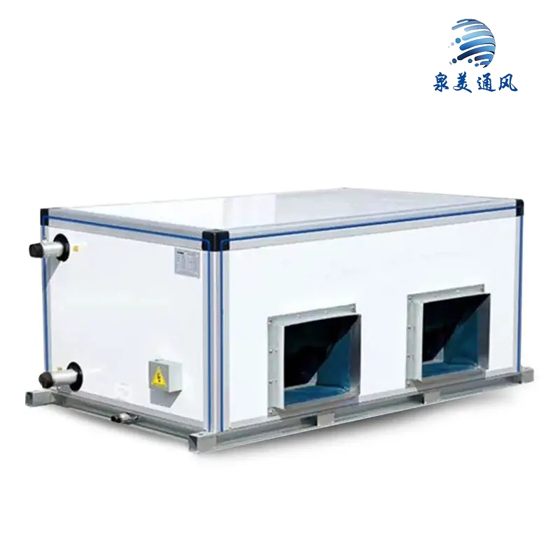 HVAC Systems Chilled Water 6 Rows Industrial Ahu Air Handling Unit