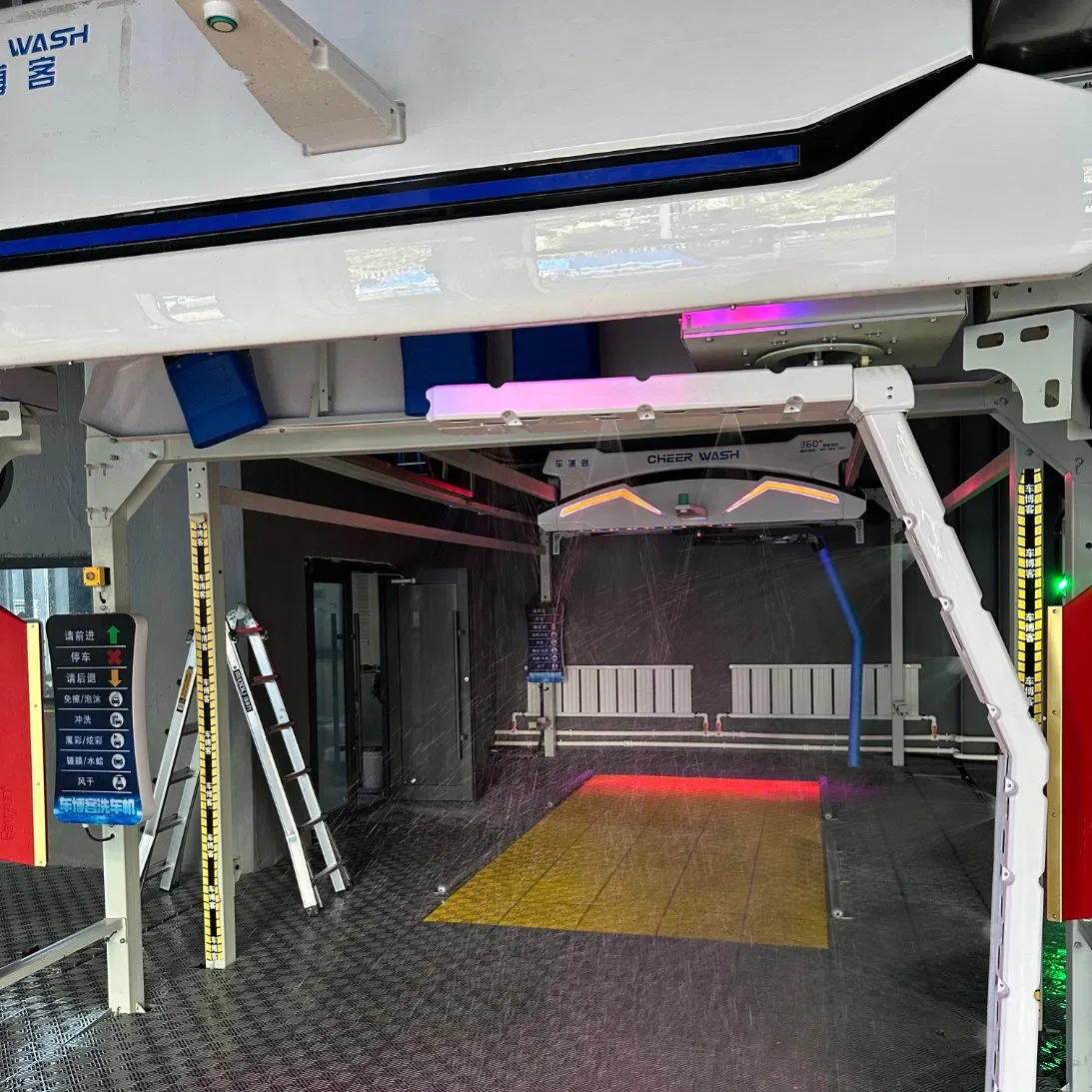 Commercial Touchless Precision Vehicle Cleaning Equipment Self-Operating Car Wash Station