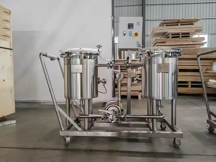 Portable Automatic CIP Cleaning System for Craft Beer Breweries – CIP Tank Cleaning Machine