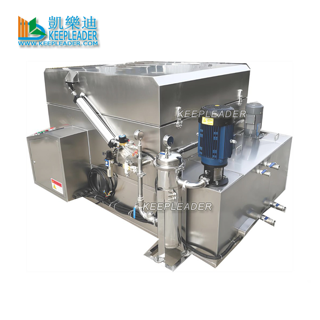 Rotary Basket Parts Washer High Pressure Spraying Cleaning Cabinet of Top Loading Jet Blasting Parts Hot Water Washing Equipment