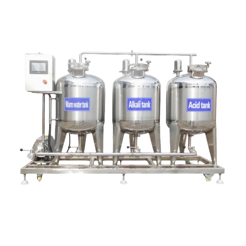 2000lx3 CIP Cleaning System Acid Washing and Alkali Washing Tank