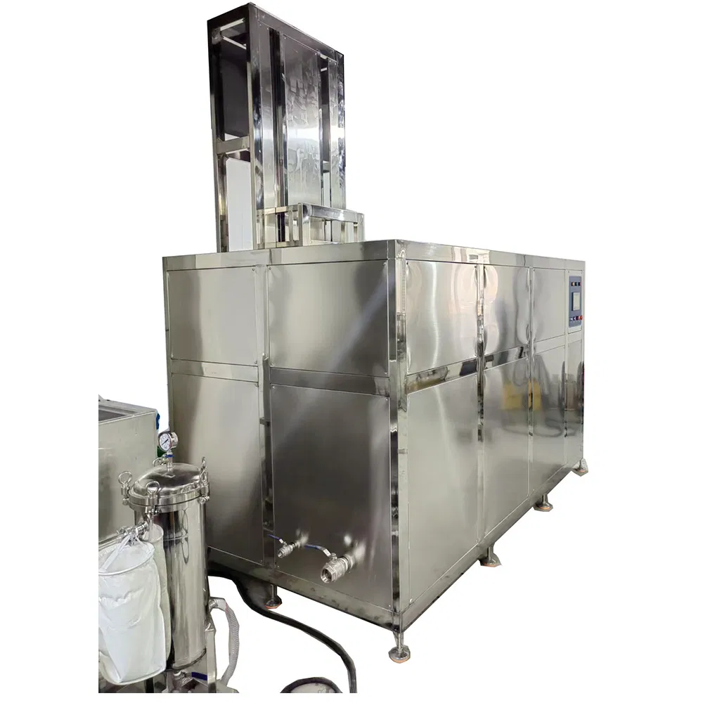 Industrial Ultrasonic Cleaning Machine with 1000kg Heavy Duty Lifting, Car Parts Auto Engine Metal Hardware Ultrasound Cleaner Washing Equipment