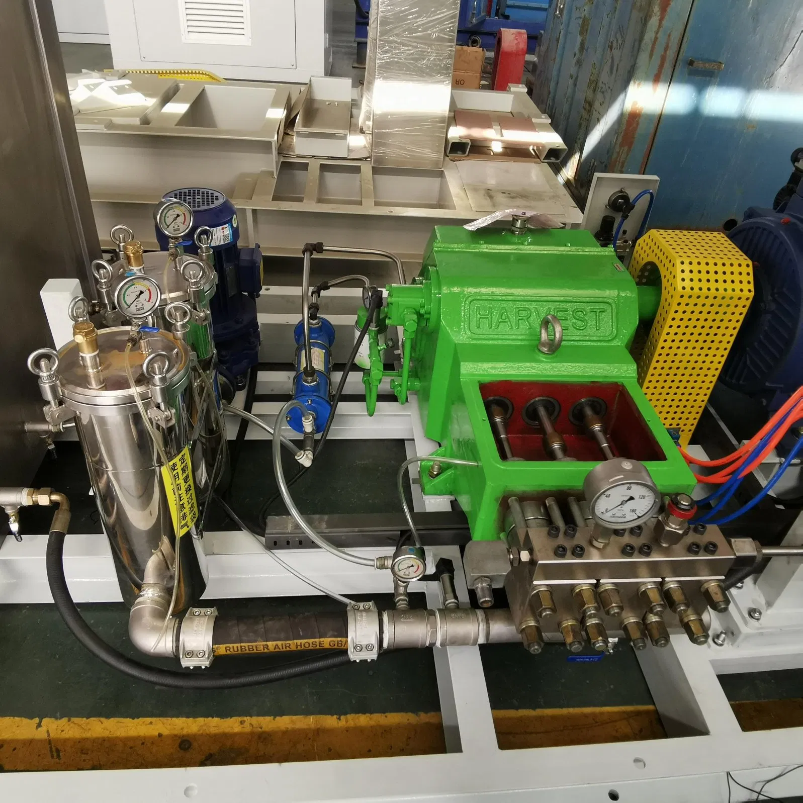 48lpm High Pressure Water Cleaning Equipment for Power Plant Condensers