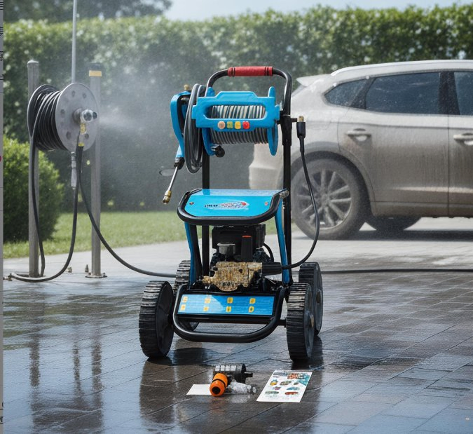 2800psi Car Washer Unit with Durable High Pressure Pump Design