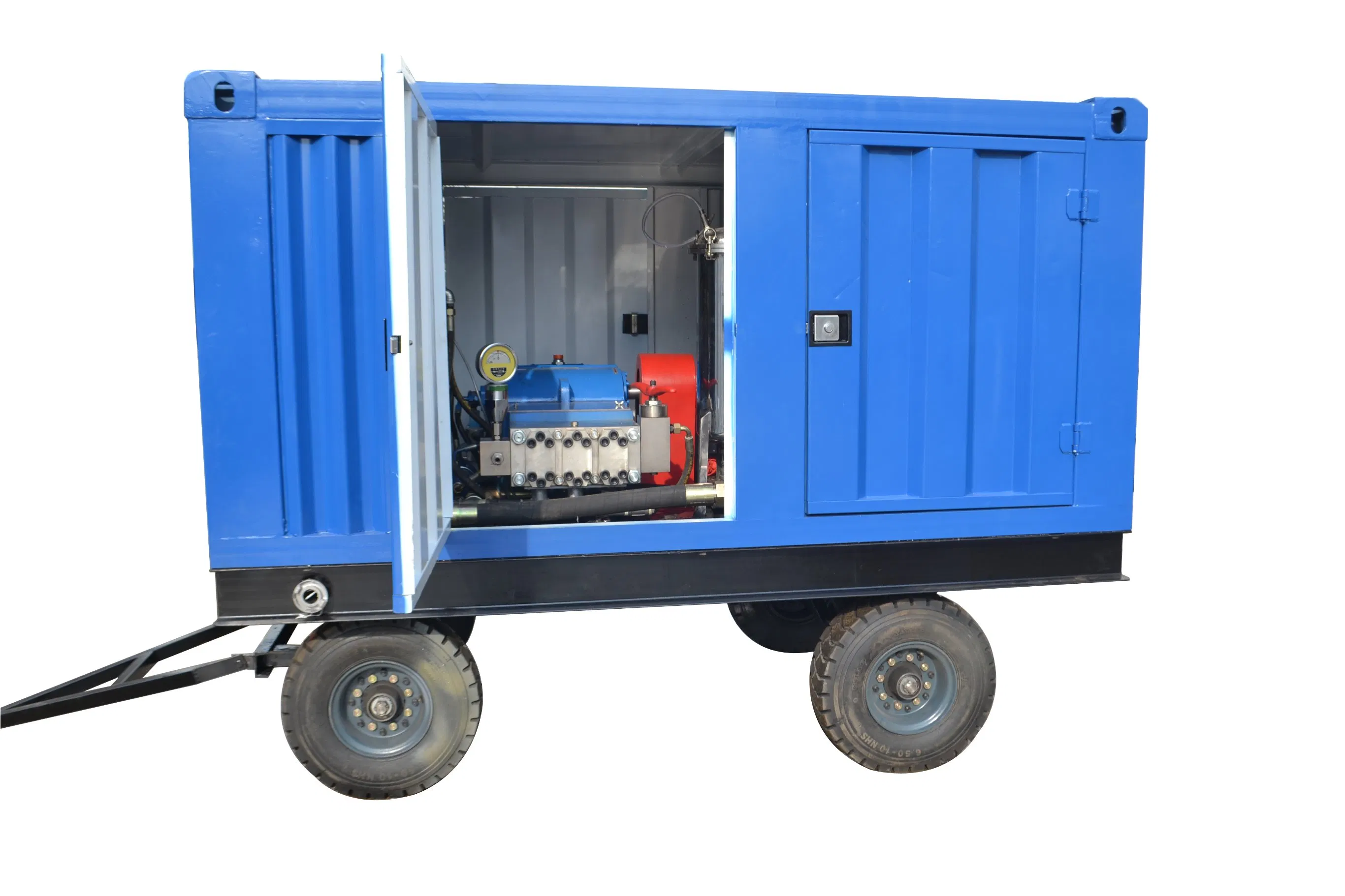 100MPa Electric Drive Industrial Pipe Cleaning System High Pressure Cleaner System