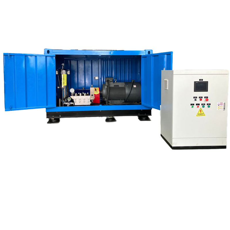 240bar Water Jet Hrdro Jet Cleaner Industrial Automatic High-Pressure Cleaning System