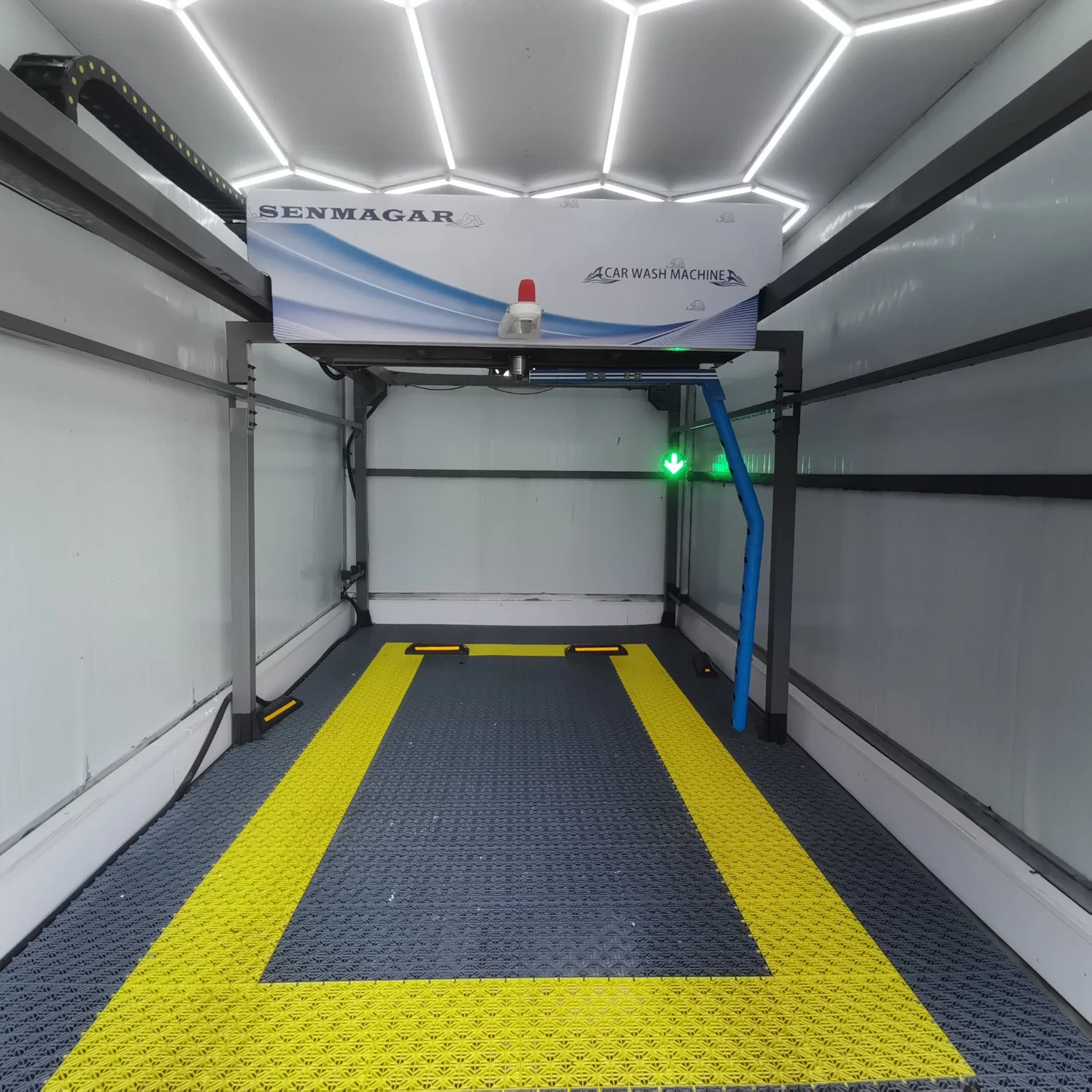 Automated Car Washing Equipment That Does Not Require Physical Contact