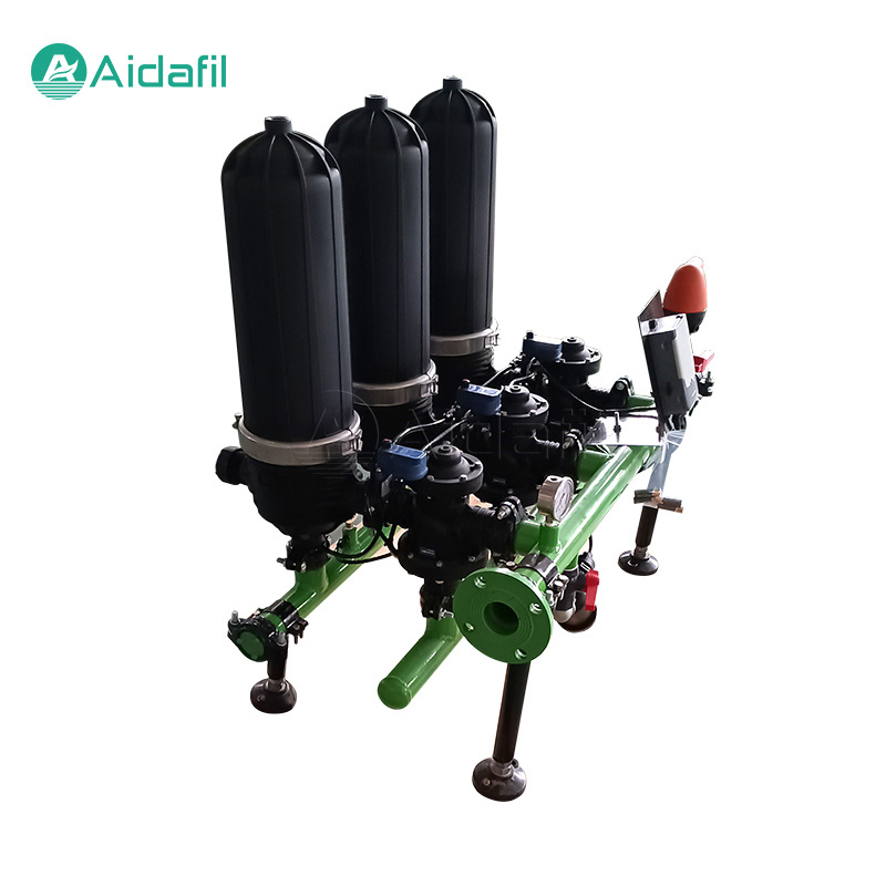 150mesh 3'' 3unit Auto Disc Filtration System for Agriculture &amp; Garden Irrigation