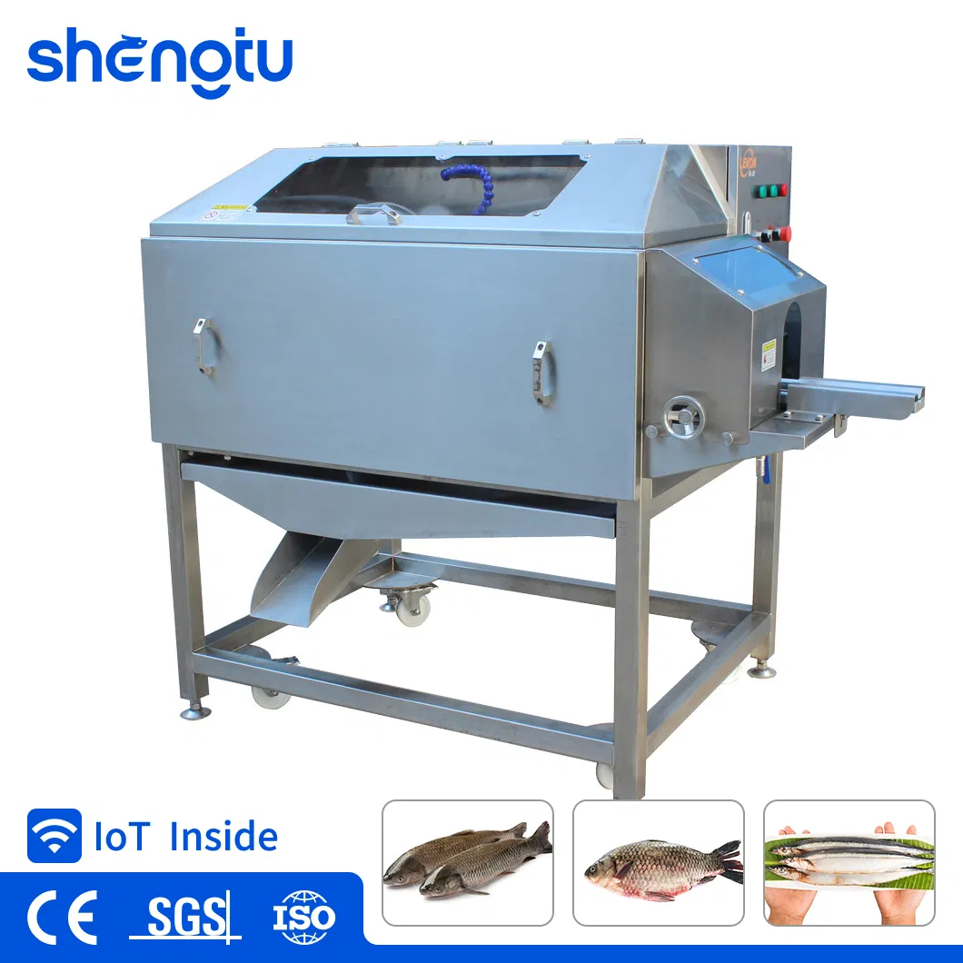 Industrial Fish Cleaning Equipment with Descaling and Evisceration Functions for Factories