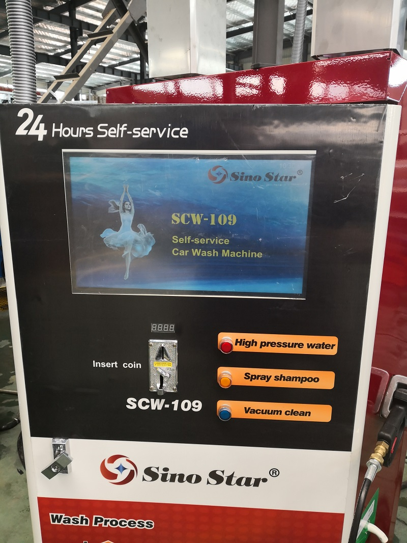 Scw-109 China Hot Sale Car Self Service Washing Equipment for Manual Car Washing Machine Systems