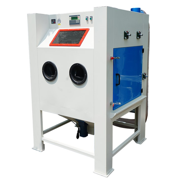 Automatic Sand Blasting Machine Industrial Sandblaster Equipment with Turntable for Heavy and Complex Workparts