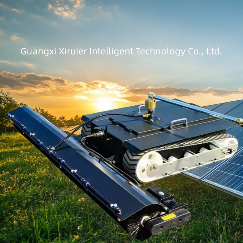 Fully Automatic Dry Cleaning Solar Panel Cleaning Robot Machine Equipment System