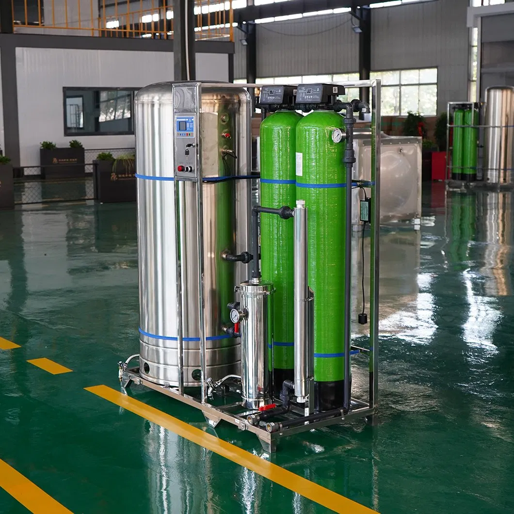 Advanced Integrated Water Treatment System with 550 Lph Capacity