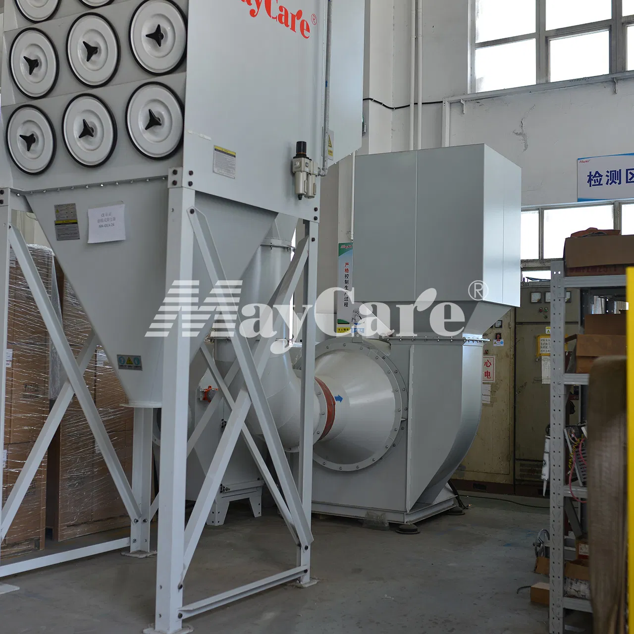 Maycare Advanced Dust Collection Equipment for Shot Blasting Operations