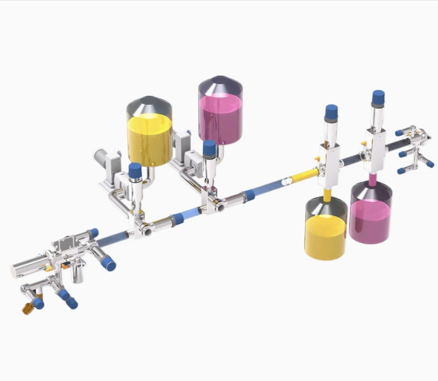 Micro-Residue Pipeline Cleaning System DN65/Sanitary Pigging System