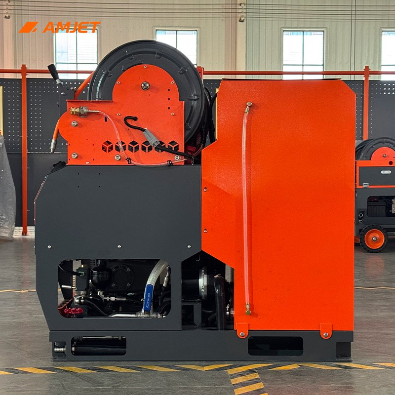 4350psi10gpm High Pressure Drain Washer Sewer Pipe Cleaner Cleaning Equipment