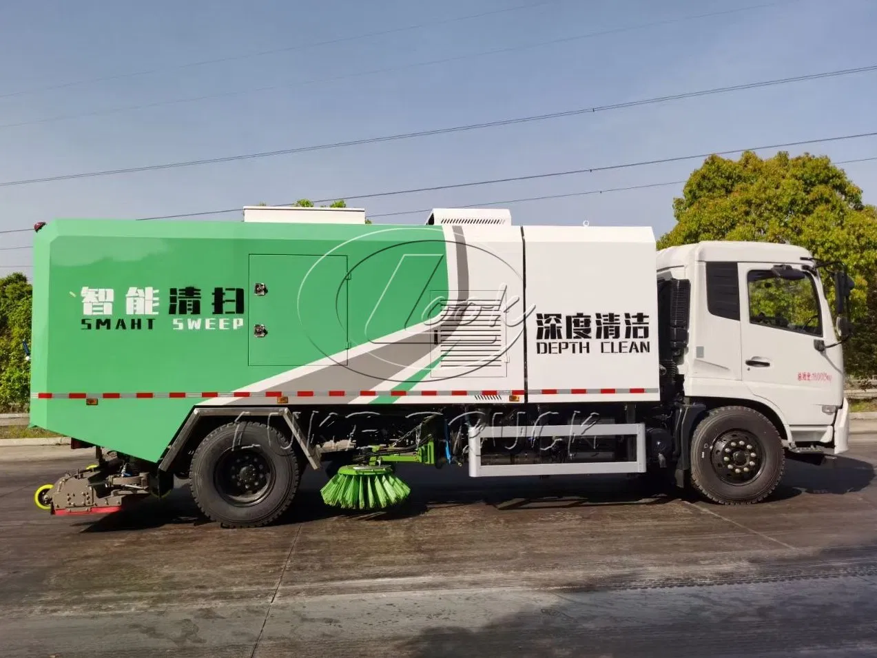 Airport Mining Area Deep Cleaning Road Sweeper Truck High-End Road Washing Sweeper Street Sweeper Street Cleaner Machinery Price