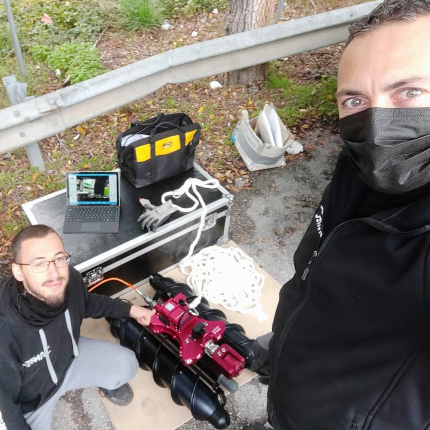 Screw Type Sewer Inspection Robot Sonar Inspection Equipment Supplier