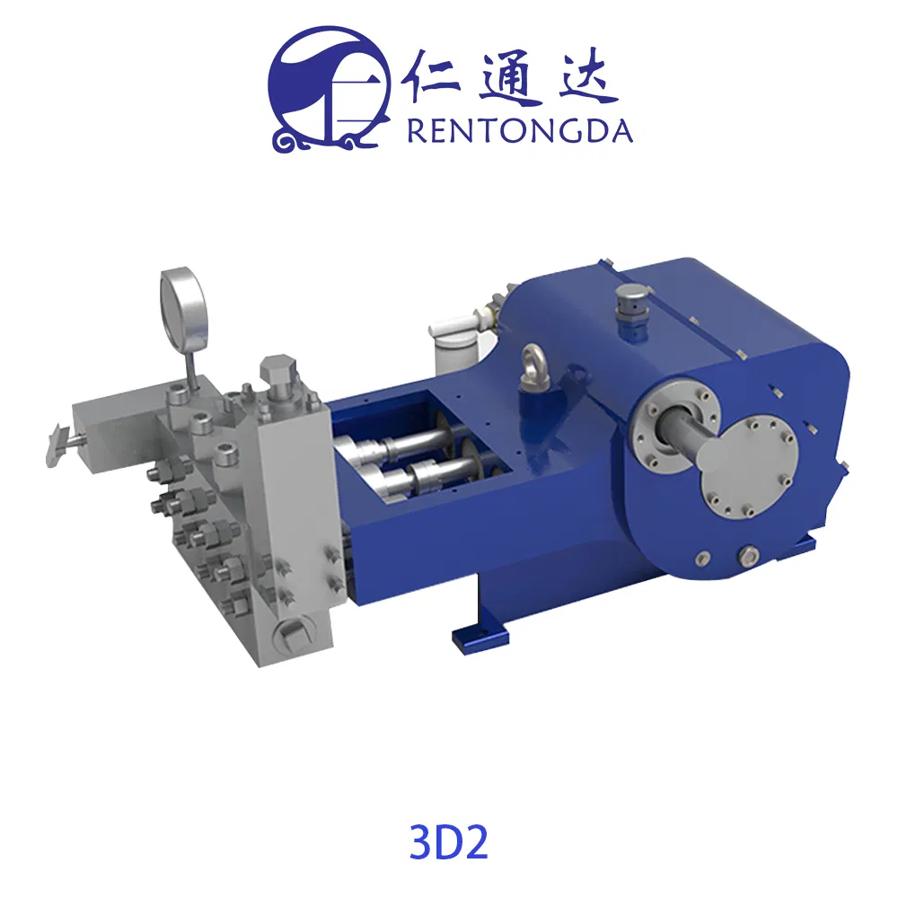 3D2 High-Pressure Plunger Pump Cleaning and Suction Pipeline System Combination