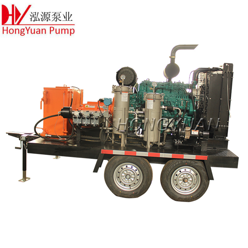 Sugar Mill Heat Exchanger Cleaning High Pressure Water Blasting Machine Cold Water Jetting Equipment