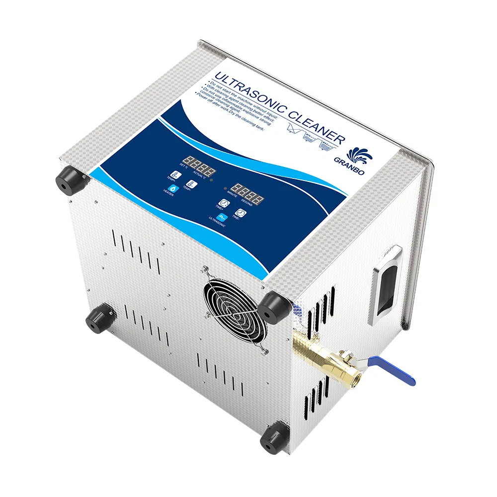 Granbo 40kHz Laboratory Ultrasonic Cleaning System for Laboratory Glassware with 15L Tank Capacity Wet Cleaning