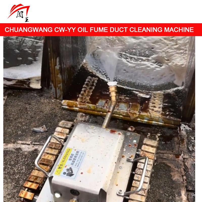 Chuangwang Cw-Yy Intelligent Commercial Range Hood Cleaning Tool Equipment
