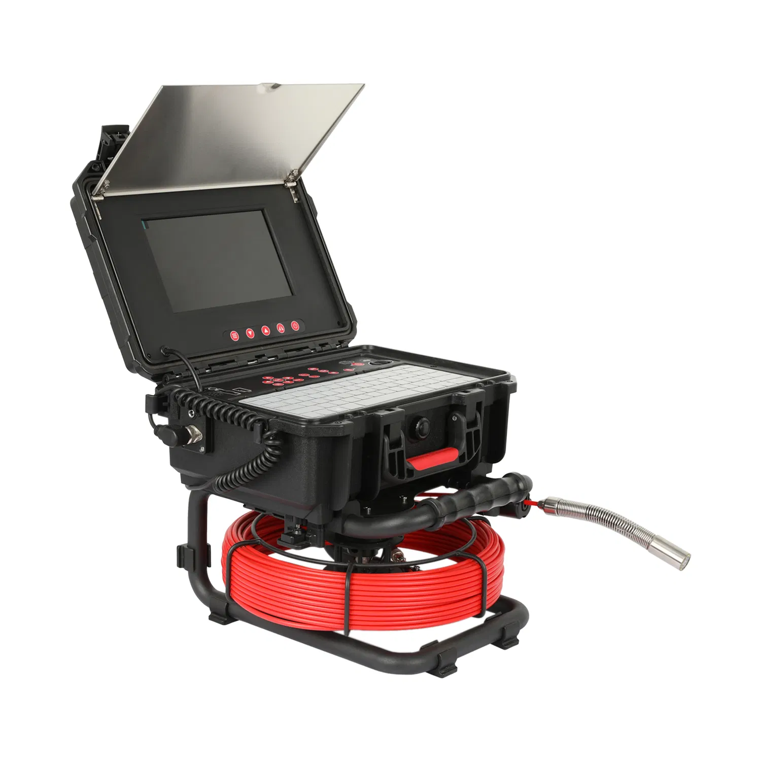 Available 512Hz and Self-Leveling Sewer Drain Cleaning Video Inspections Maintenance Pipe Inspection Camera System