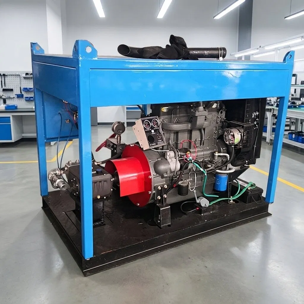 Powerful Deep Pipe Cleaning Solutions Sewer Jetter High Pressure Water Jetting System