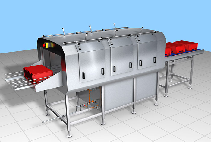 Mold and Tray Washing Equipment with Adjustable Cleaning Parameters