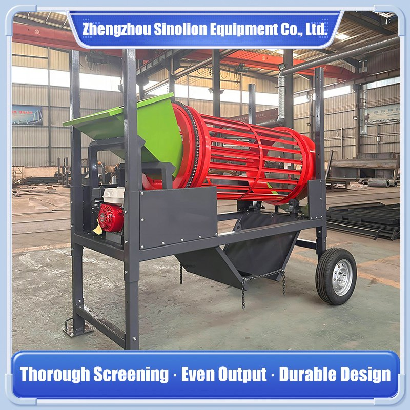 Heavy Duty Wood Firewood Separation Equipment with Bristles Cleaning System