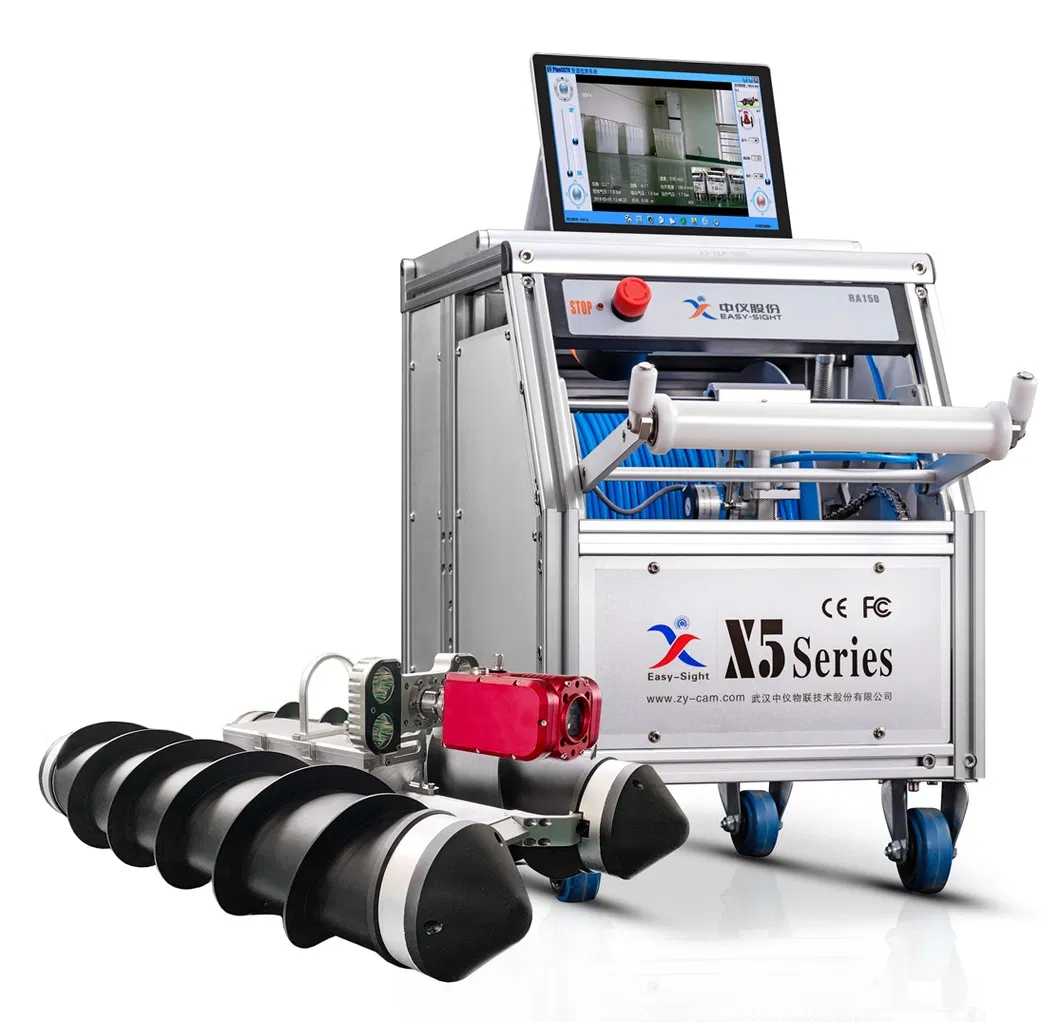 Amphibious robot details