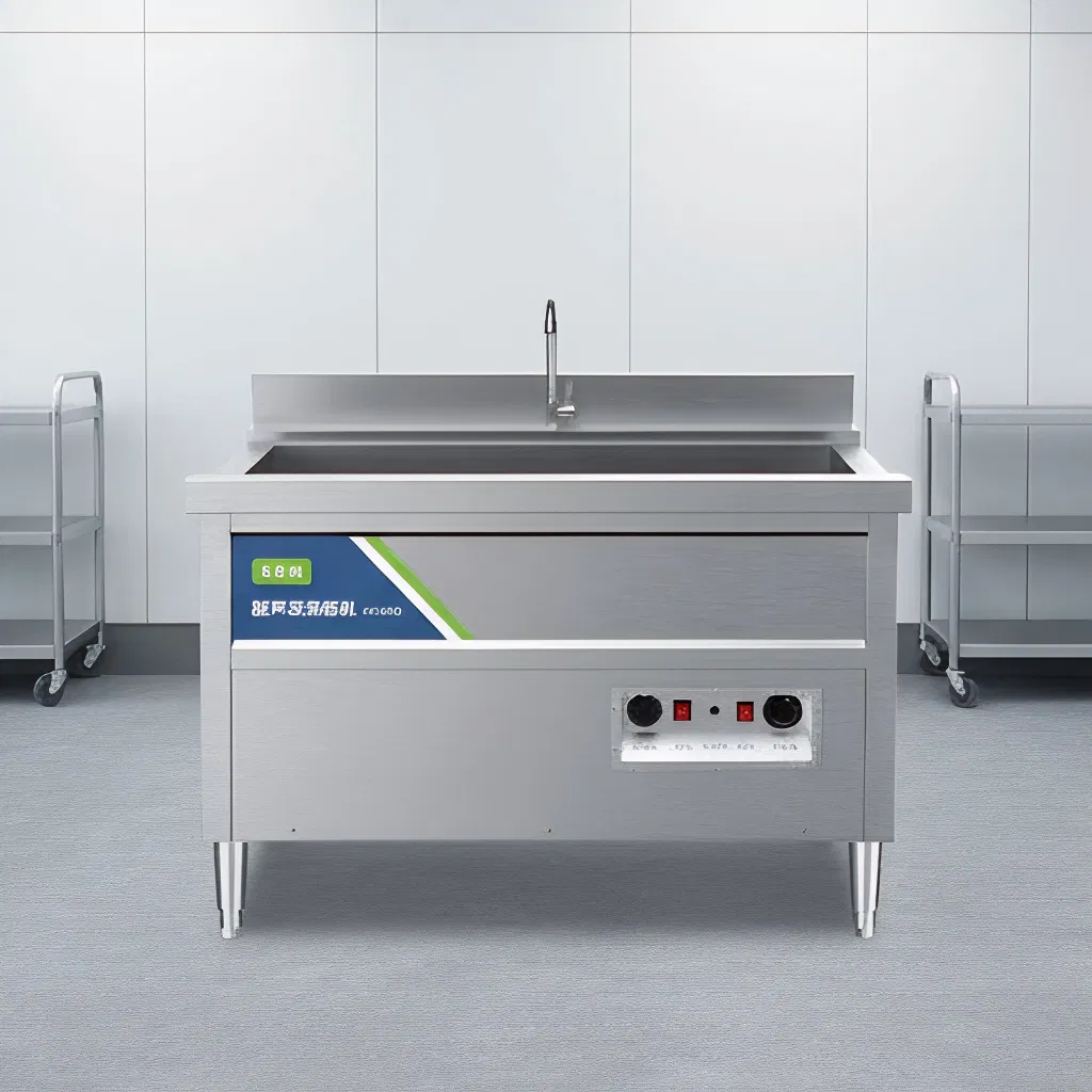 Commercial Stainless Steel Ultrasonic Dishwasher Kitchen Multi-Functional Cleaning Equipment