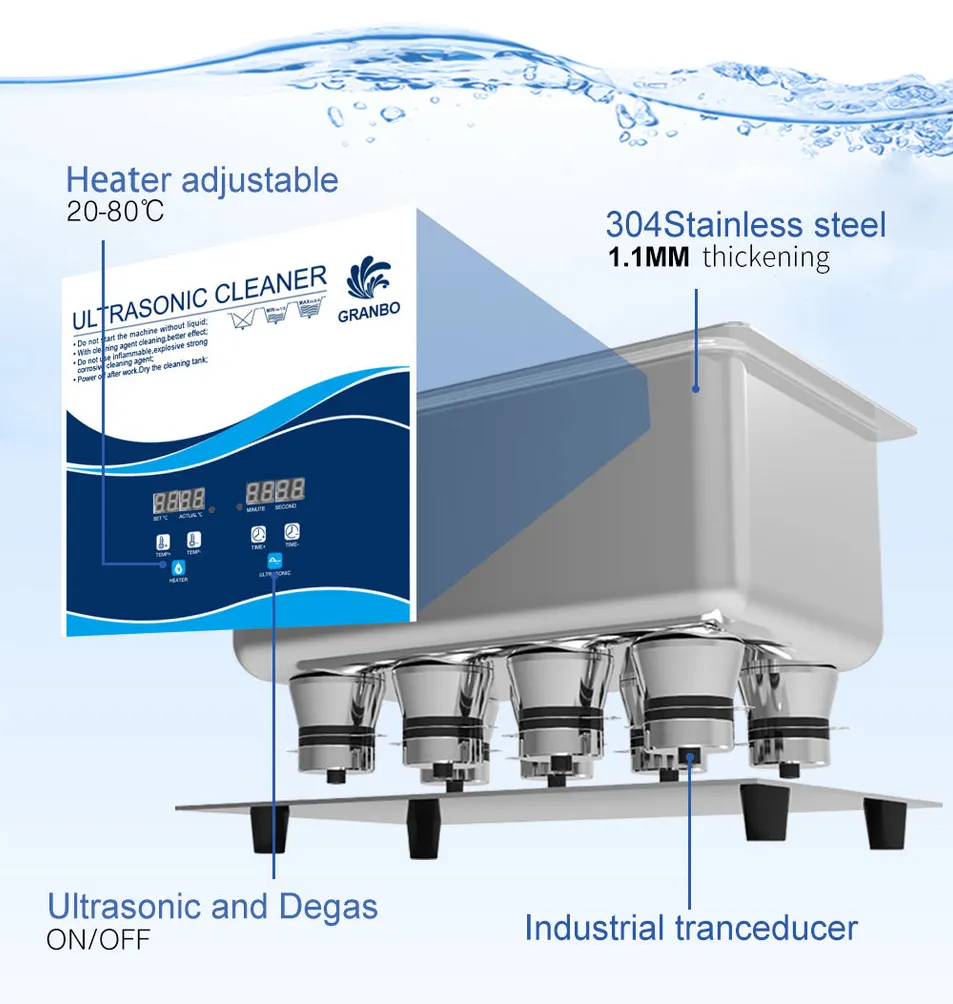Ultrasonic Cleaner Detail 4