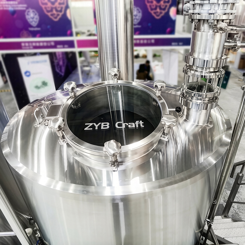 1000L 10hl Commercial Beer Brewhouse Beer Brewing Equipment with CIP Cleaning System