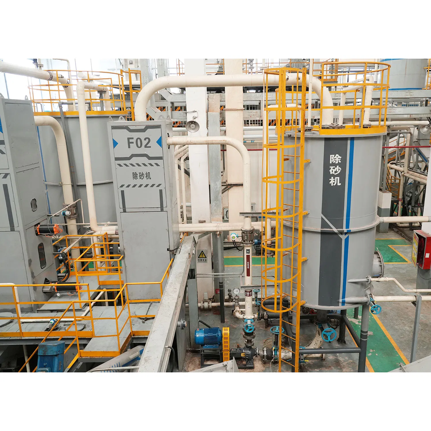 Desander Sand Removal System for Biogas Slurry