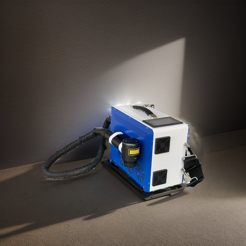 Efficient Backpack Pulse laser Cleaner Laser Cleaning System Ventus 200W