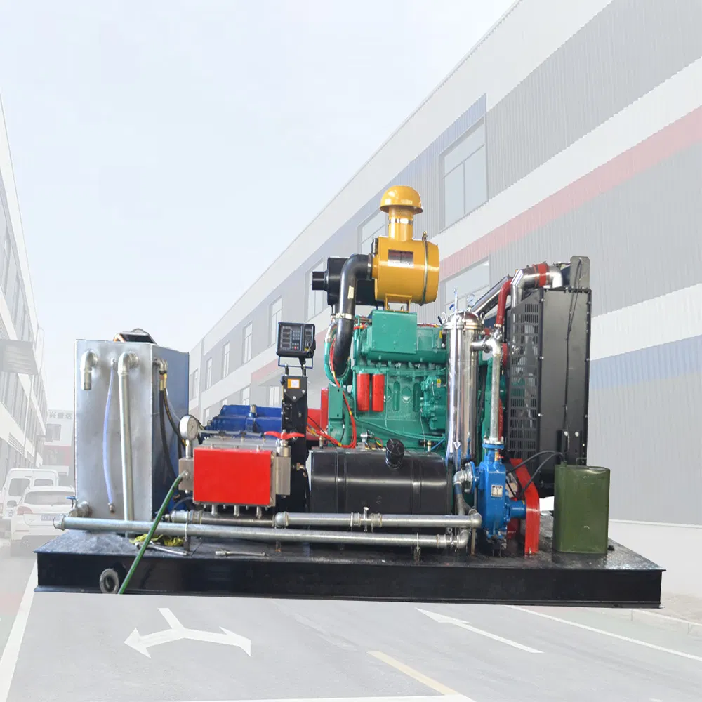 Industrial Heat Exchanger Pipe Cleaning Water Jet System