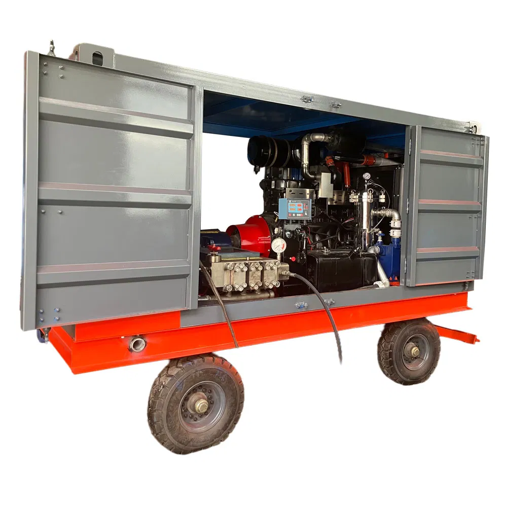 Water Jet Blasting 1000 Bar Hydro Jetting &amp; High Pressure Cleaning System