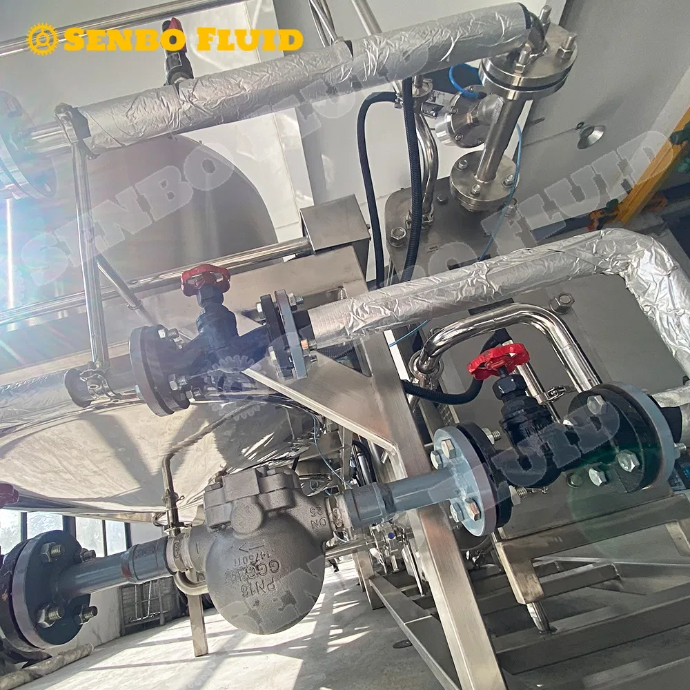 Senbo Fluid Supply CIP Washing Online Cleaning Equipment System for Brewing Tanks
