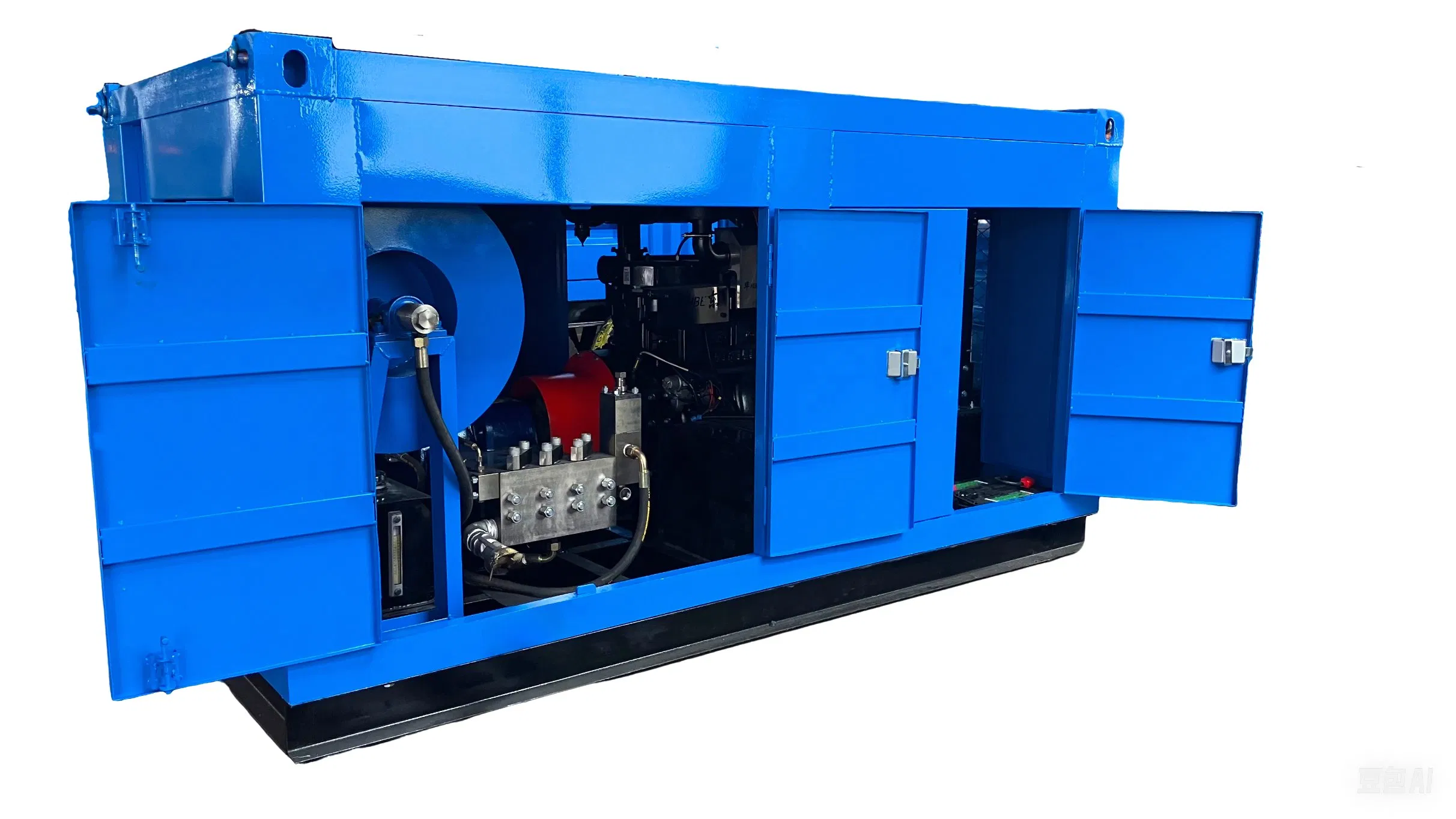 100-800mm Diesel Sewer Jetting Machine High Pressure Water Jet Cleaner Drain Pipe Cleaning Equipment