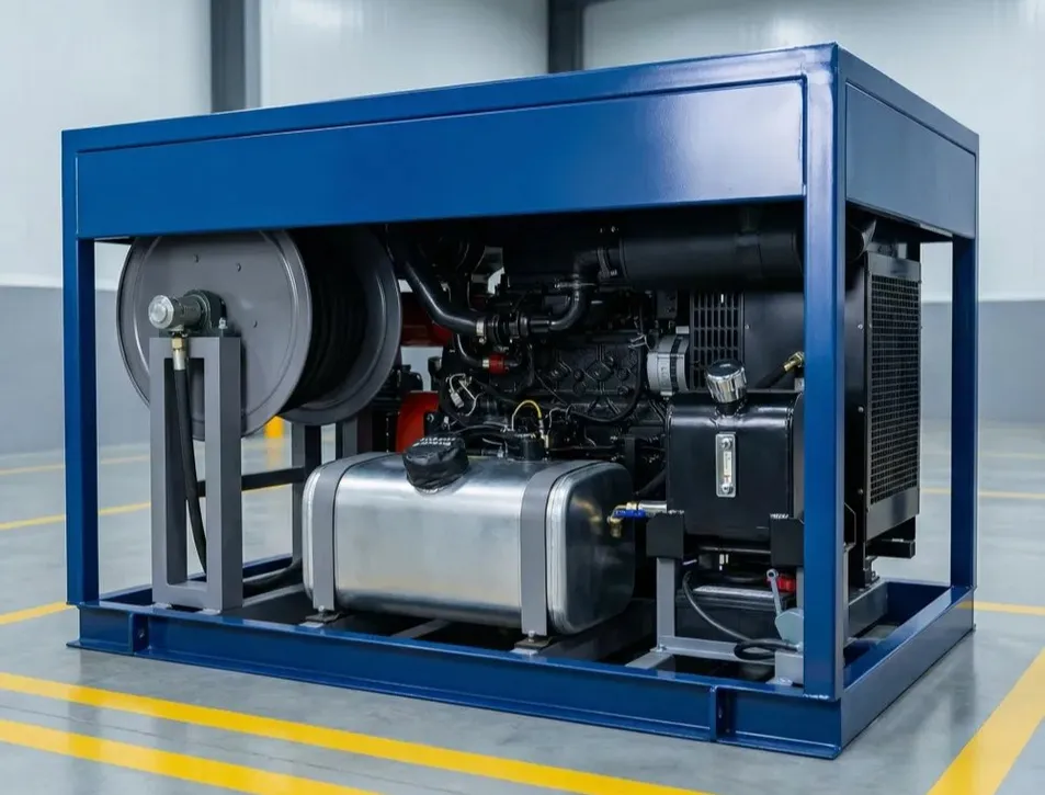 High Pressure Sewer Jetter