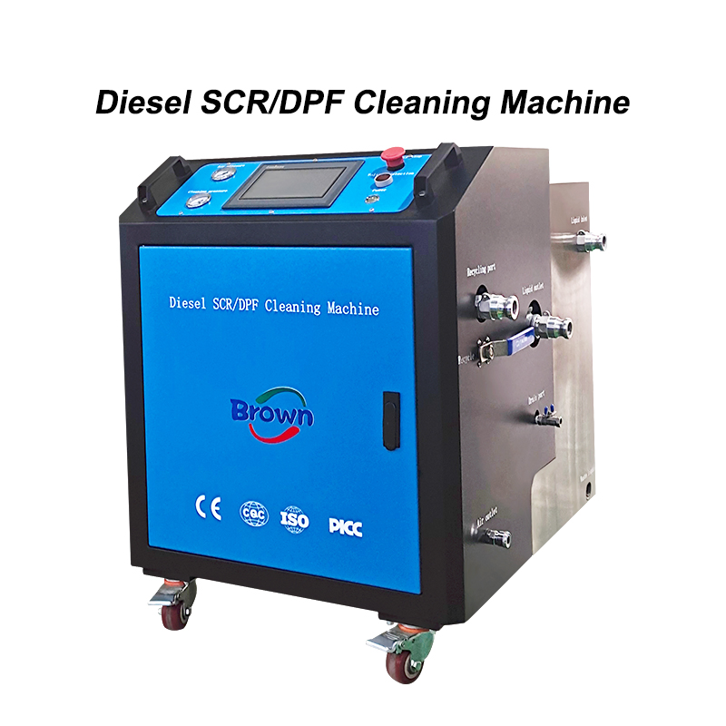 DPF System Cleaning Equipment for Euro 5 and Euro 6 Vehicles with High Pressure Stainless Steel Water Pump and Air Pump