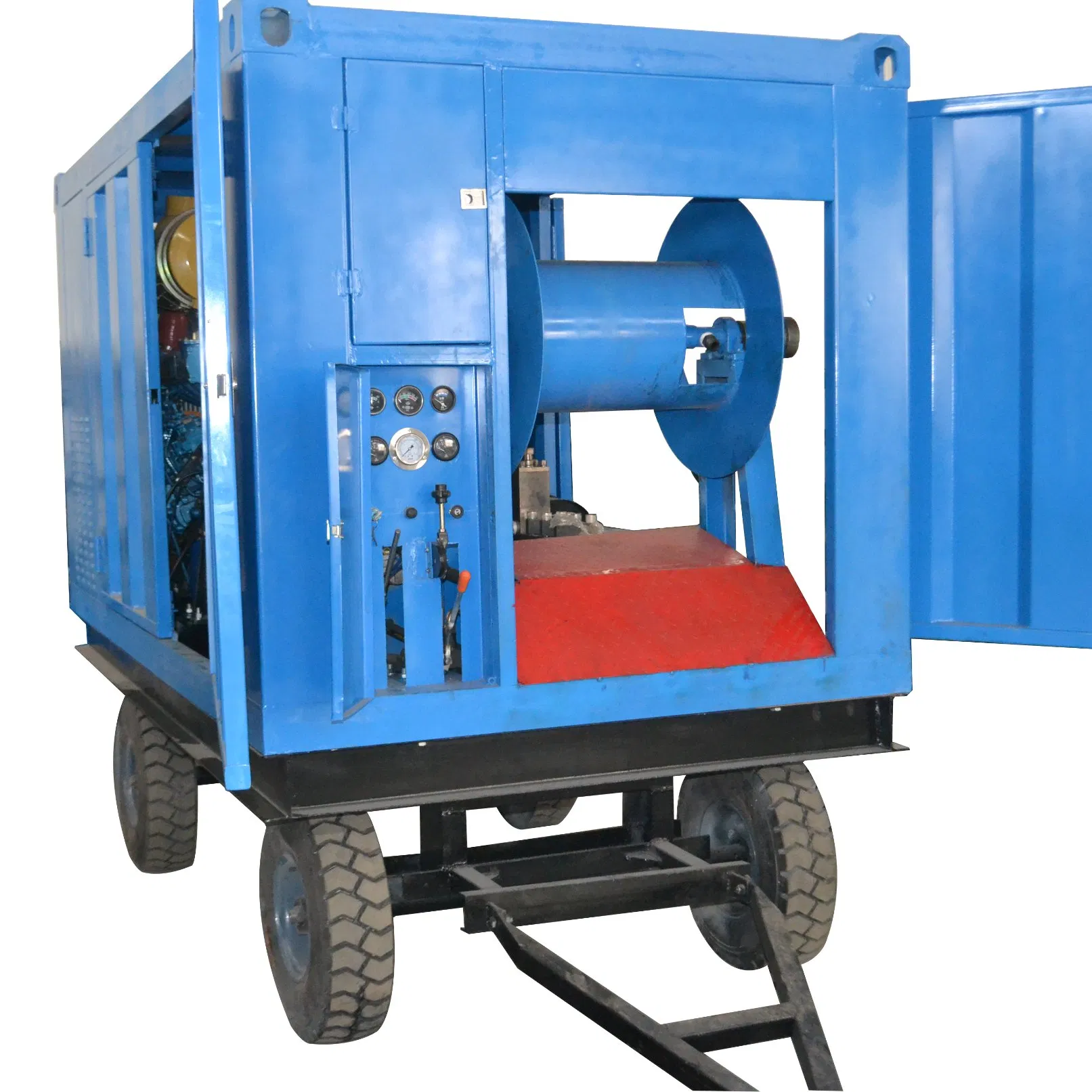 24MPa 145kw Diesel Engine Bigger Sewer Drain Tube Pipe Cleaning Equipment