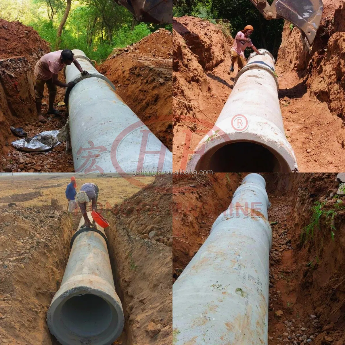 Concrete Drain Pipe Making Machinery Concrete Pipe Centrifugal Casting Machine for Sale