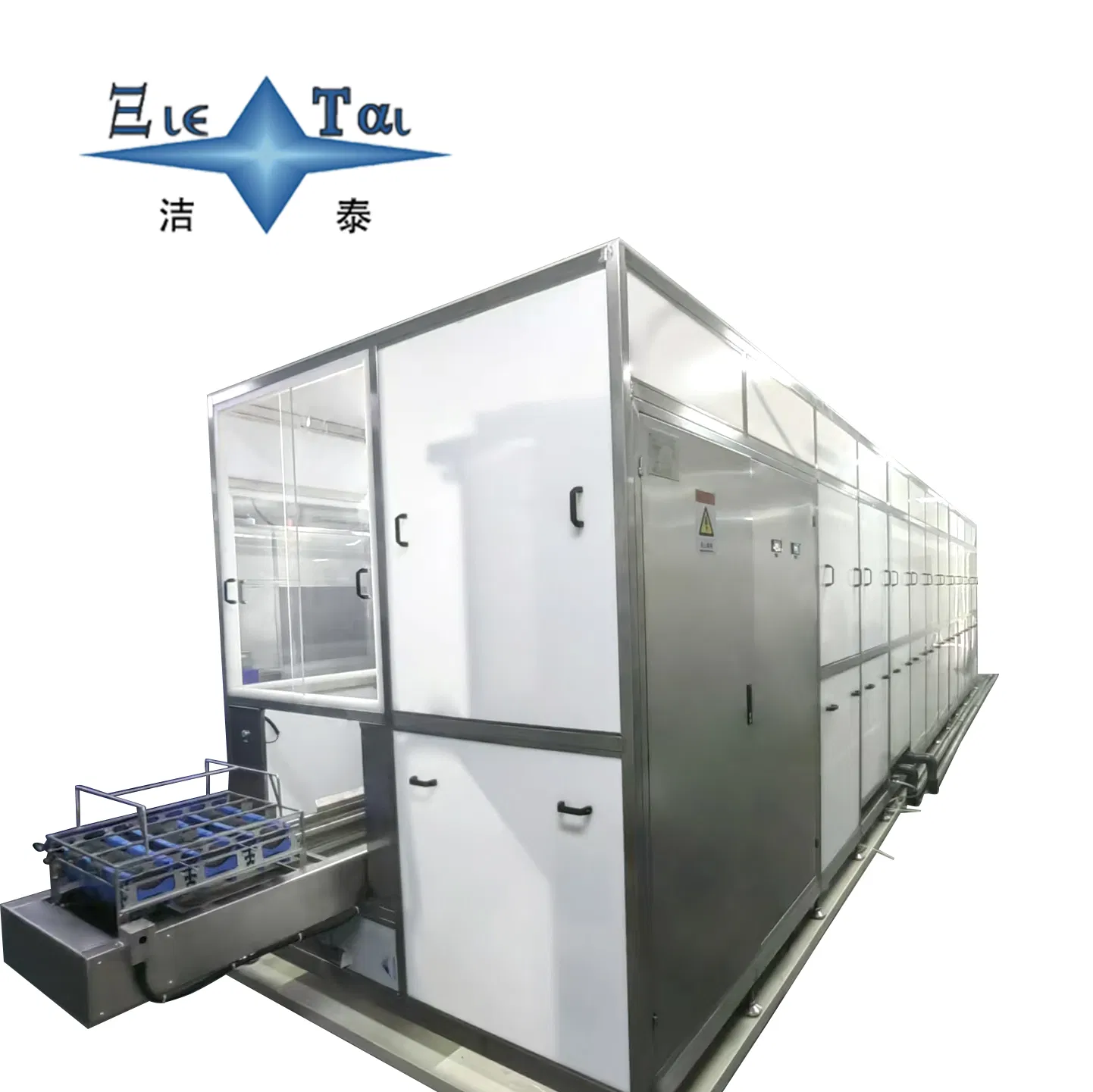 Automatic Multi-Tank Ultrasonic Cleaning System for Semiconductor Wafer